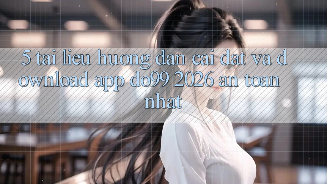 5. Tài liệu hướng dẫn Cài đặt Và Download App DO99 2026 An Toàn Nhất