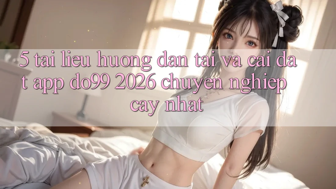 5. Tài liệu hướng dẫn Tải Và Cài Đặt App DO99 2026 Chuyên nghiệp cậy Nhất
