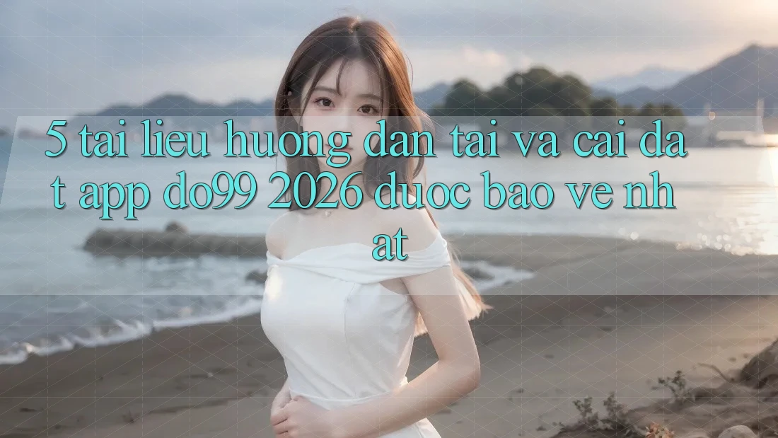 5. Tài liệu hướng dẫn Tải Và Cài Đặt App DO99 2026 Được bảo vệ Nhất 5. Tài liệu hướng dẫn Tải Và Cài Đặt App DO99 2026 Được bảo vệ Nhất