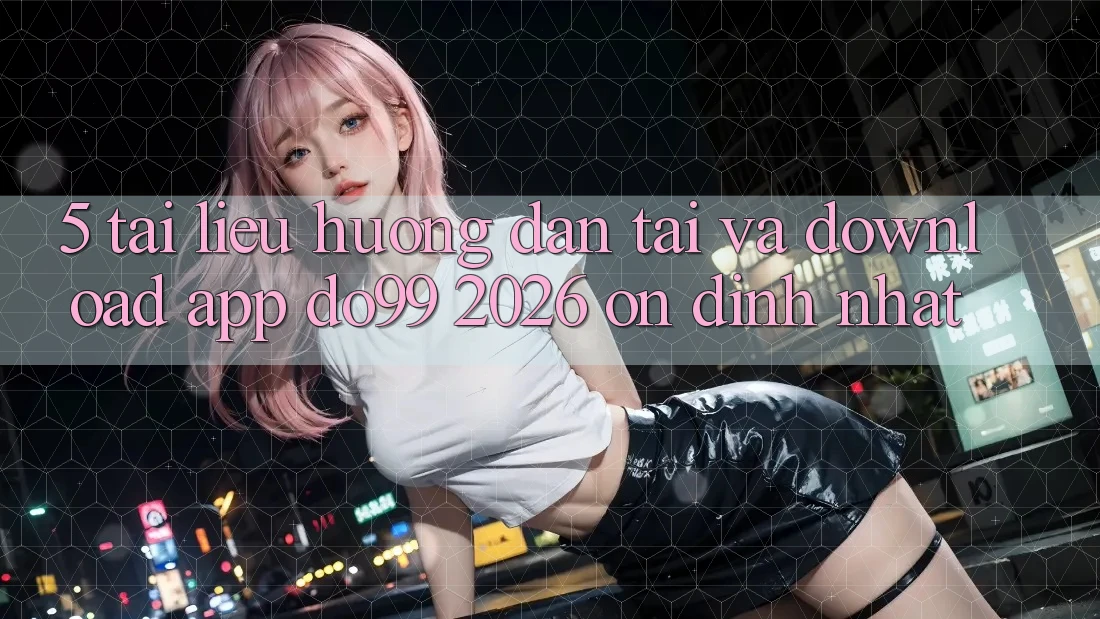 5. Tài liệu hướng dẫn Tải Và Download App DO99 2026 Ổn định Nhất