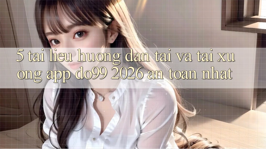 5. Tài liệu hướng dẫn Tải Và Tải xuống App DO99 2026 An Toàn Nhất