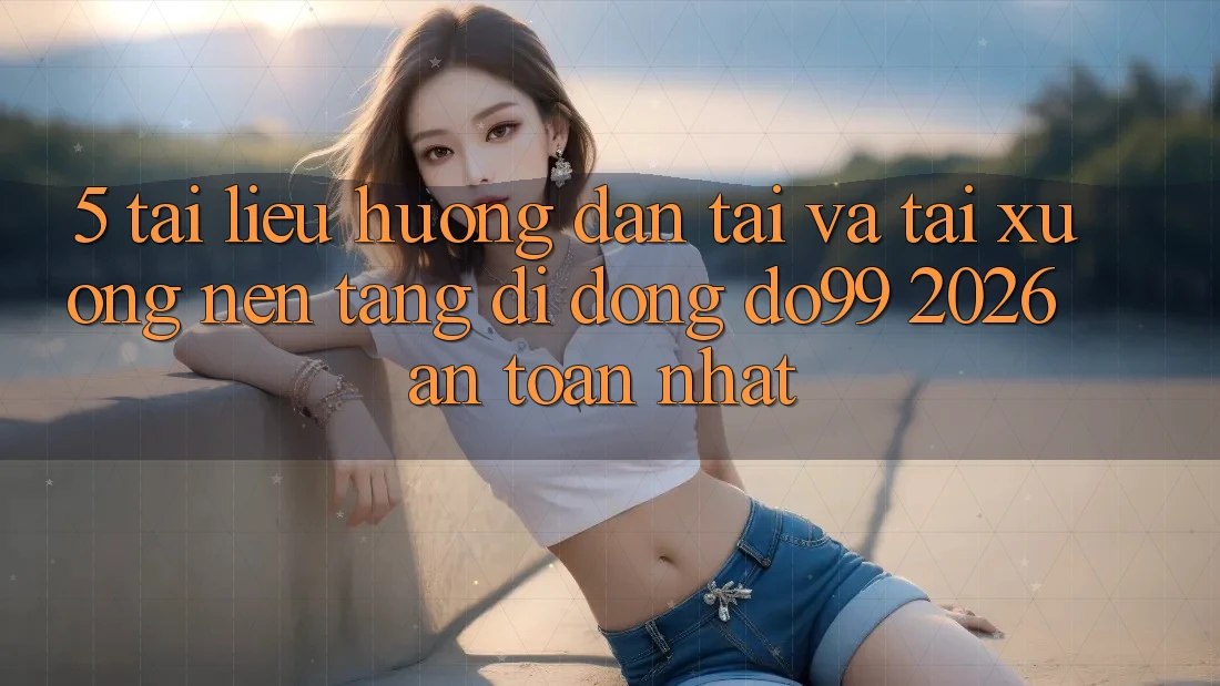 5. Tài liệu hướng dẫn Tải Và Tải xuống Nền tảng di động DO99 2026 An Toàn Nhất