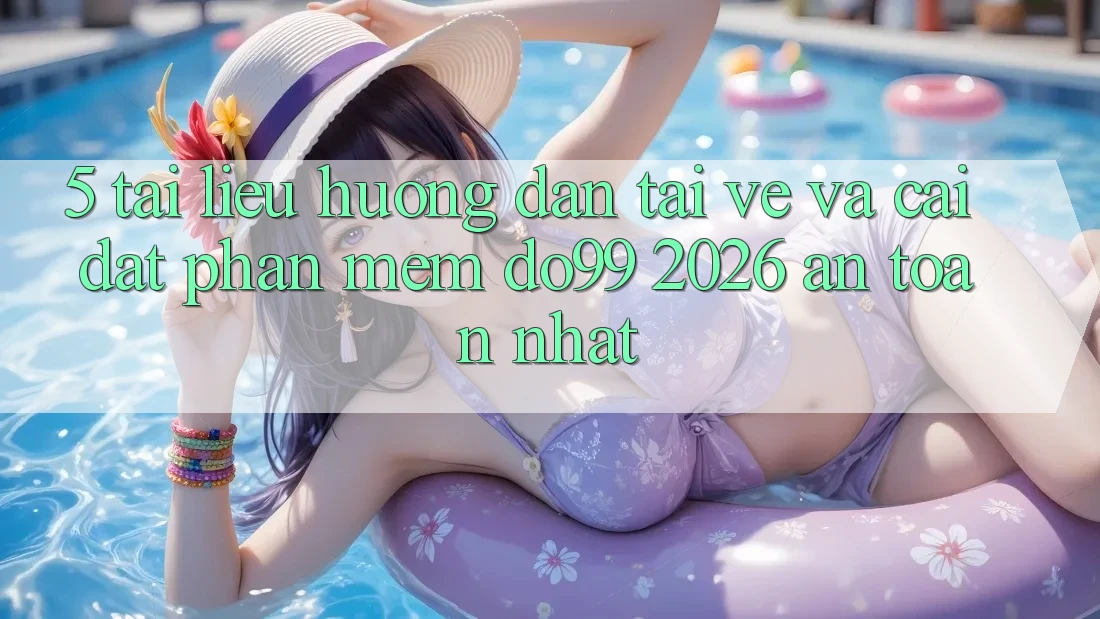 5. Tài liệu hướng dẫn Tải về Và Cài Đặt Phần mềm DO99 2026 An Toàn Nhất 5. Tài liệu hướng dẫn Tải về Và Cài Đặt Phần mềm DO99 2026 An Toàn Nhất