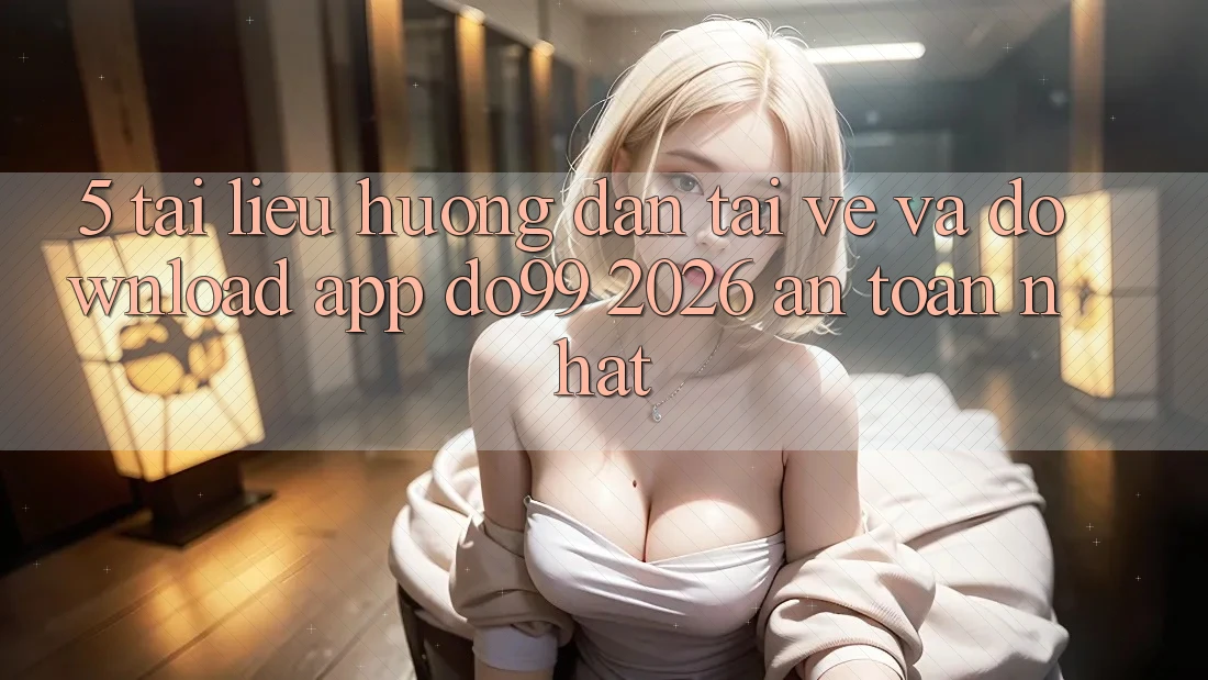 5. Tài liệu hướng dẫn Tải về Và Download App DO99 2026 An Toàn Nhất