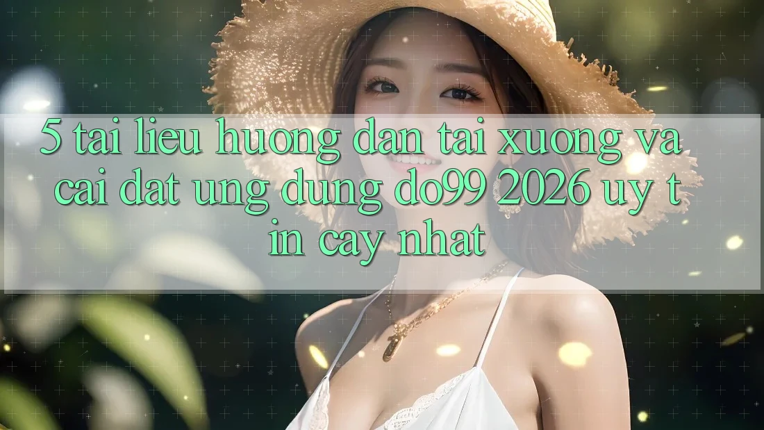 5. Tài liệu hướng dẫn Tải xuống Và Cài Đặt Ứng dụng DO99 2026 Uy tín cậy Nhất 5. Tài liệu hướng dẫn Tải xuống Và Cài Đặt Ứng dụng DO99 2026 Uy tín cậy Nhất