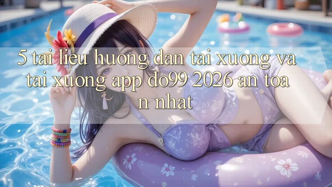 5. Tài liệu hướng dẫn Tải xuống Và Tải xuống App DO99 2026 An Toàn Nhất