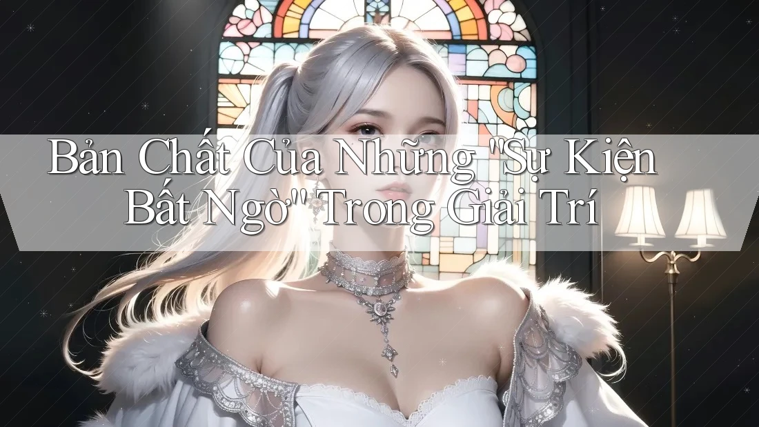 Bản Chất Của Những “Sự Kiện Bất Ngờ” Trong Giải Trí