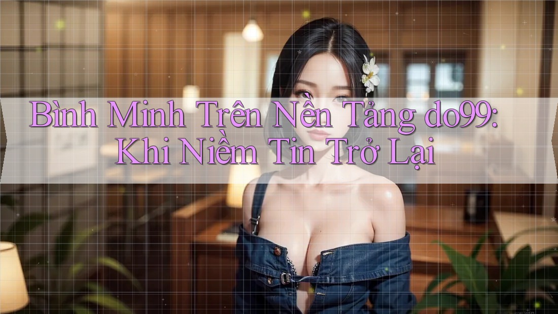 Bình Minh Trên Nền Tảng do99: Khi Niềm Tin Trở Lại