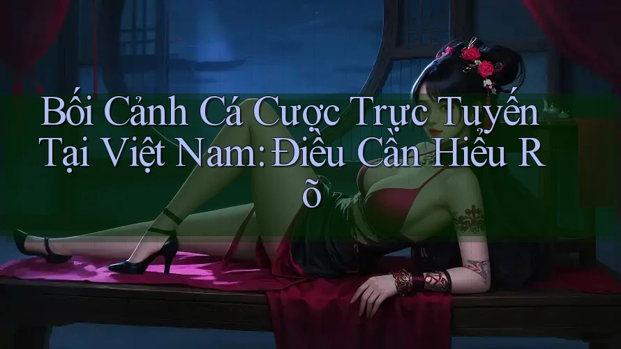 Bối Cảnh Cá Cược Trực Tuyến Tại Việt Nam: Điều Cần Hiểu Rõ