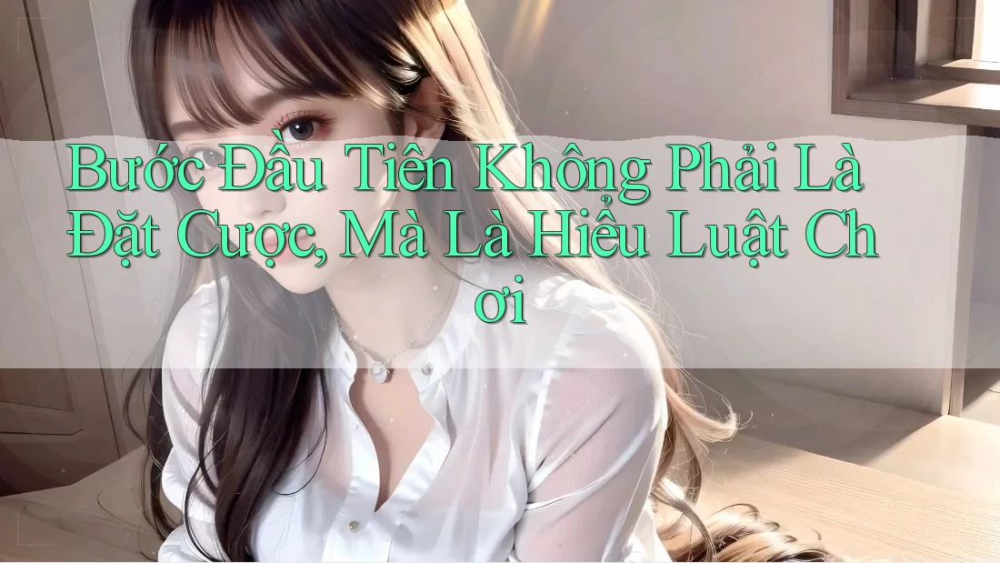 Bước Đầu Tiên Không Phải Là Đặt Cược, Mà Là Hiểu Luật Chơi