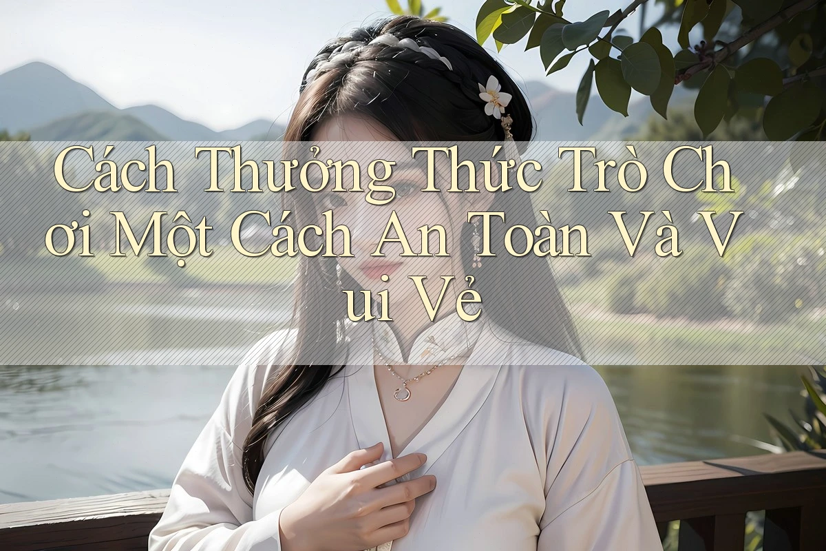Cách Thưởng Thức Trò Chơi Một Cách An Toàn Và Vui Vẻ