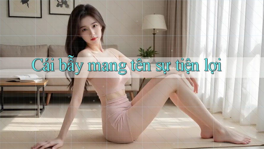 Cái bẫy mang tên sự tiện lợi