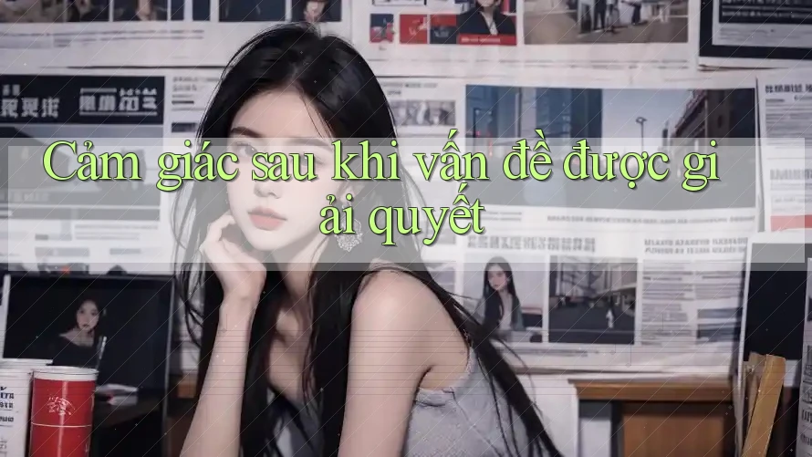 Cảm giác sau khi vấn đề được giải quyết