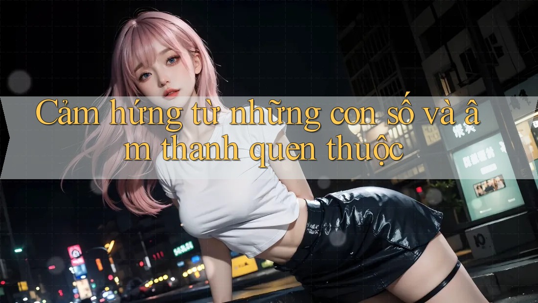 Cảm hứng từ những con số và âm thanh quen thuộc