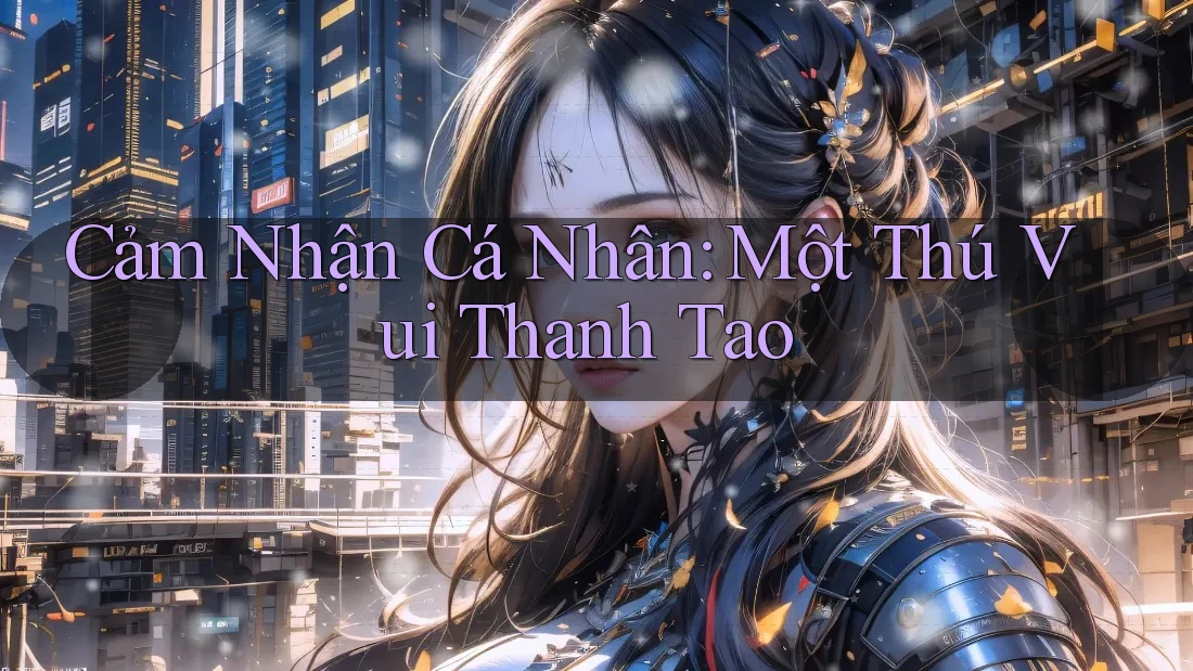 Cảm Nhận Cá Nhân: Một Thú Vui Thanh Tao