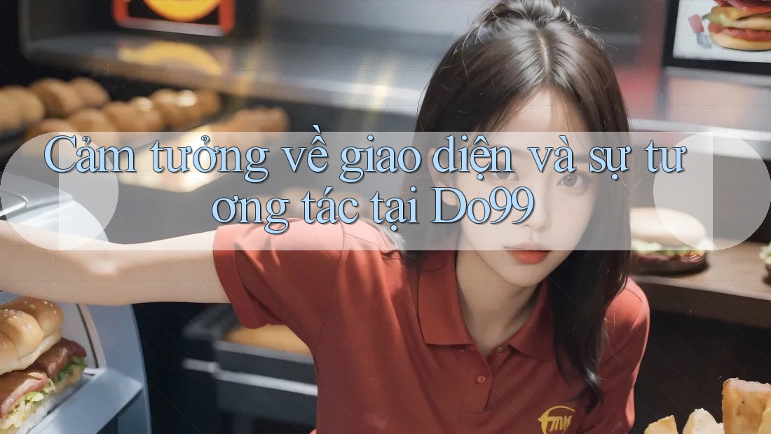 Cảm tưởng về giao diện và sự tương tác tại Do99 Cảm tưởng về giao diện và sự tương tác tại Do99