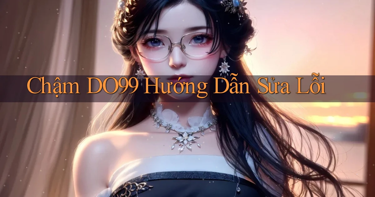 chậm do99 hướng dẫn sửa lỗi