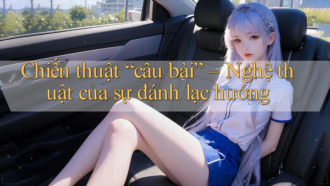 Chiến thuật “câu bài” – Nghệ thuật của sự đánh lạc hướng Chiến thuật “câu bài” – Nghệ thuật của sự đánh lạc hướng