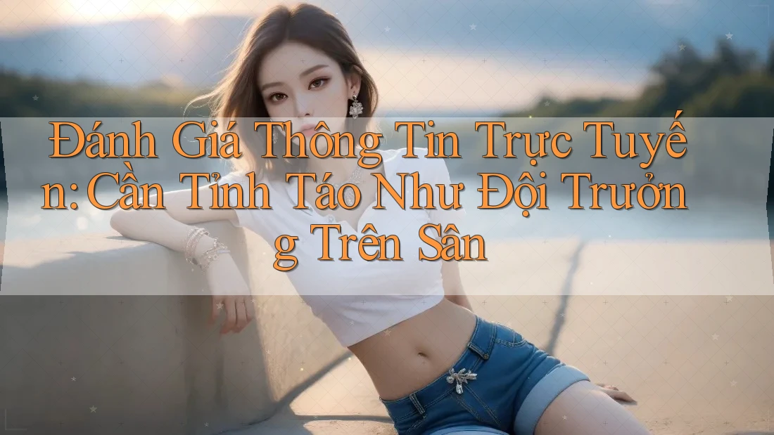 Đánh Giá Thông Tin Trực Tuyến: Cần Tỉnh Táo Như Đội Trưởng Trên Sân