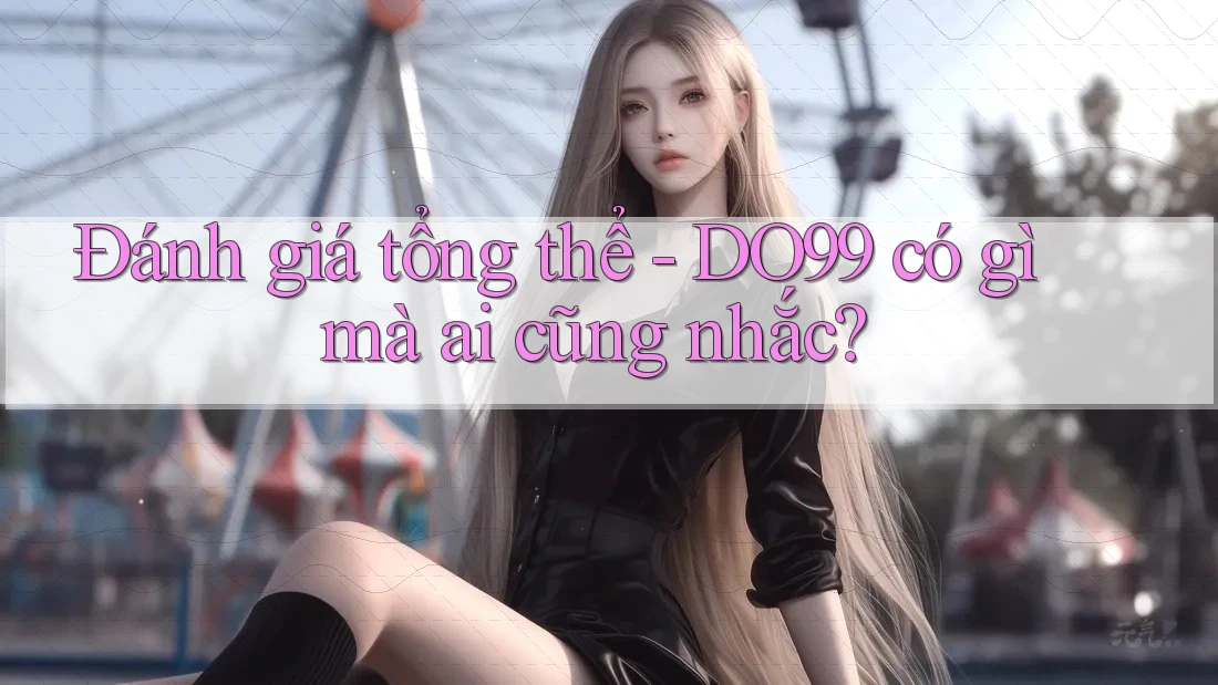 Đánh giá tổng thể - DO99 có gì mà ai cũng nhắc? Đánh giá tổng thể - DO99 có gì mà ai cũng nhắc?