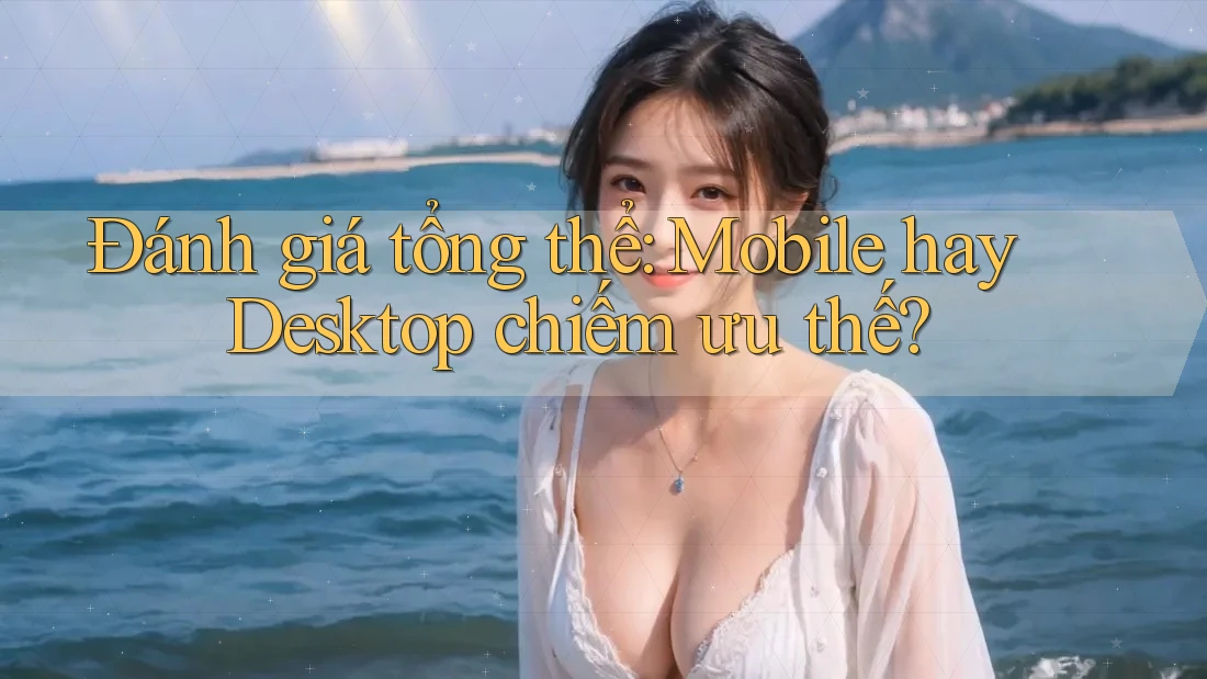 Đánh giá tổng thể: Mobile hay Desktop chiếm ưu thế?