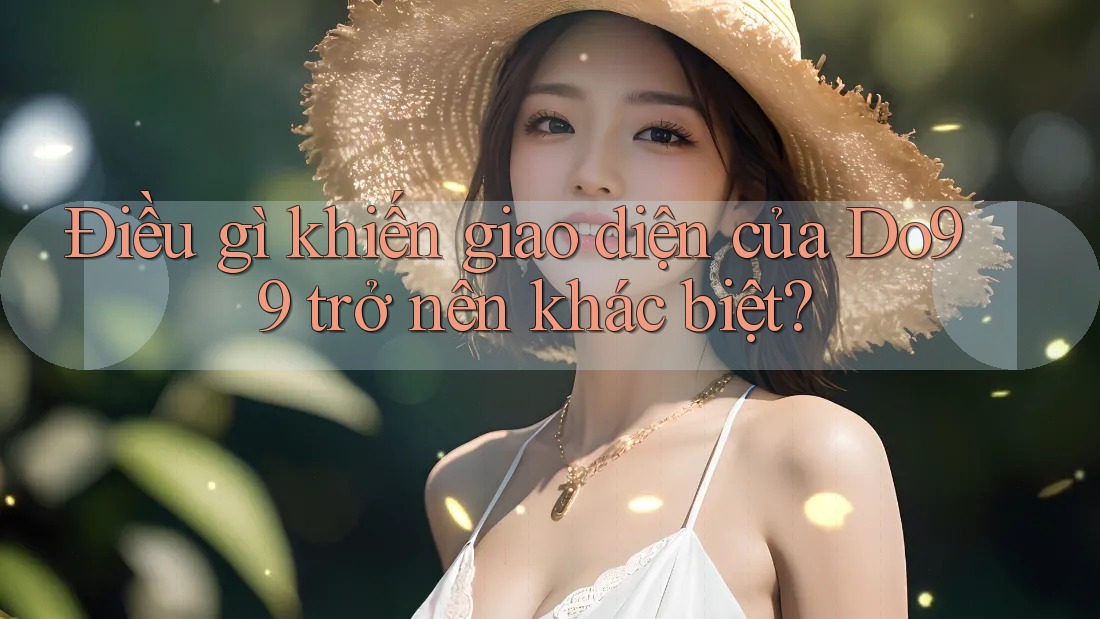 Điều gì khiến giao diện của Do99 trở nên khác biệt?