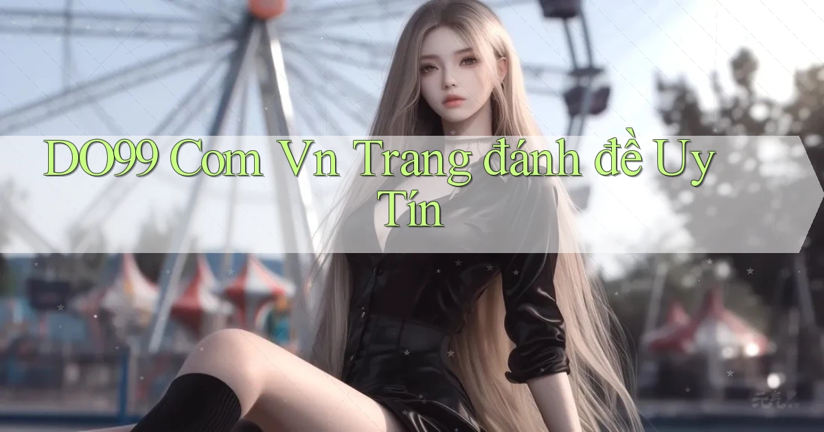 do99 com vn trang đánh đề uy tín