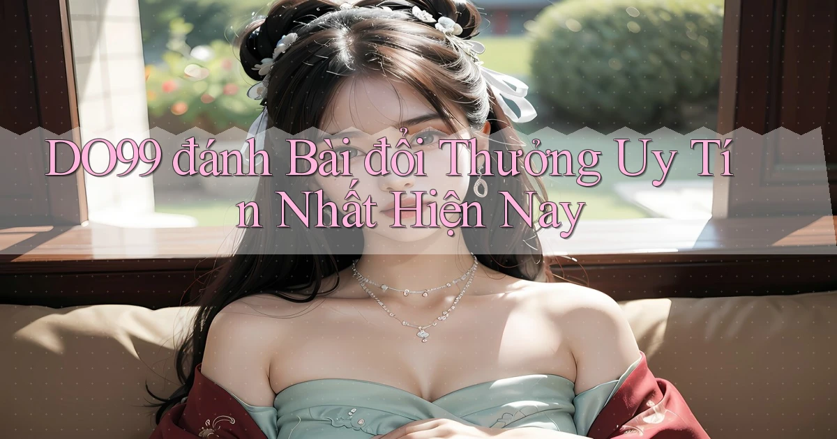 do99 đánh bài đổi thưởng uy tín nhất hiện nay
