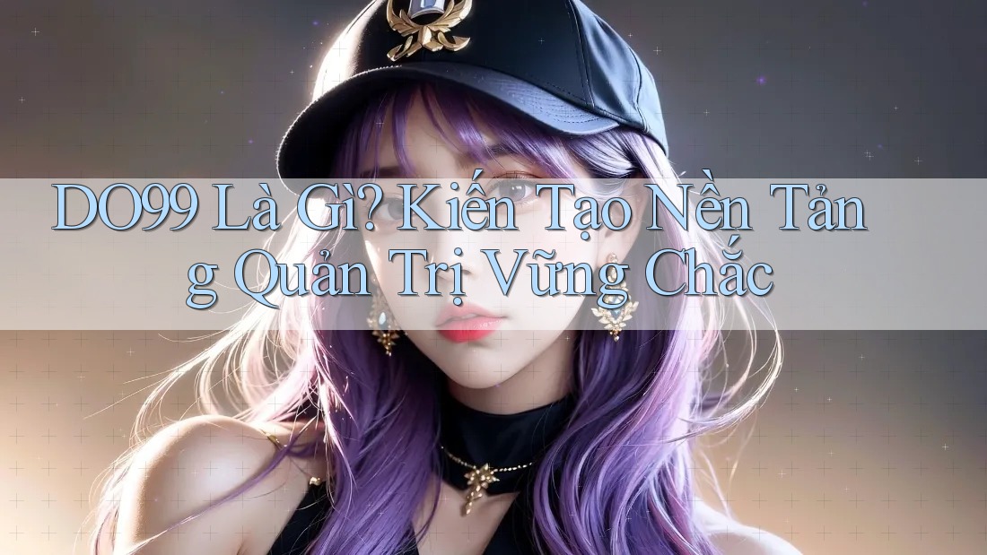 DO99 Là Gì? Kiến Tạo Nền Tảng Quản Trị Vững Chắc