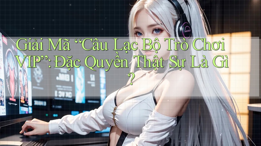 Giải Mã “Câu Lạc Bộ Trò Chơi VIP”: Đặc Quyền Thật Sự Là Gì?