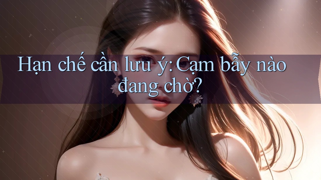 Hạn chế cần lưu ý: Cạm bẫy nào đang chờ? Hạn chế cần lưu ý: Cạm bẫy nào đang chờ?