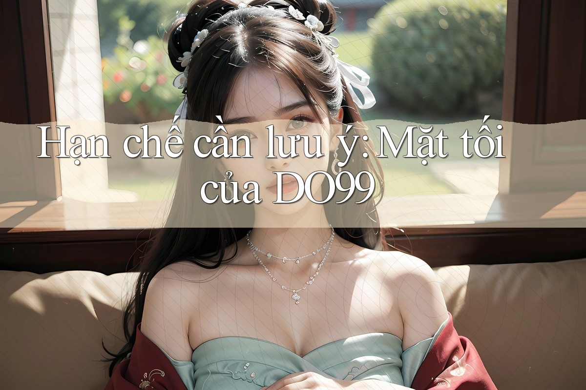 Hạn chế cần lưu ý: Mặt tối của DO99
