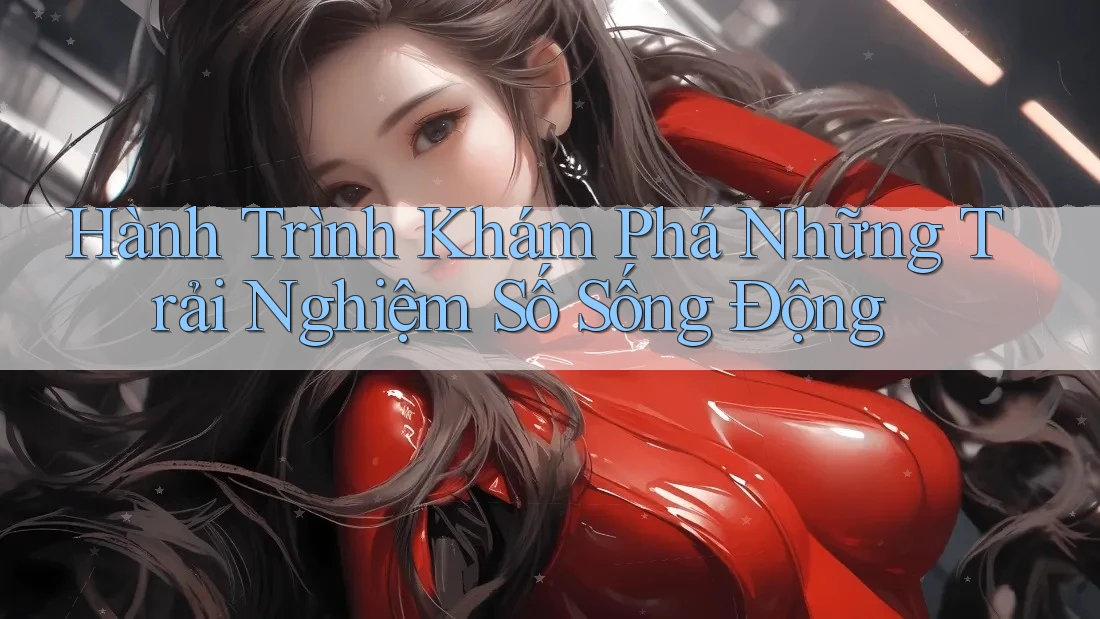 Hành Trình Khám Phá Những Trải Nghiệm Số Sống Động Hành Trình Khám Phá Những Trải Nghiệm Số Sống Động