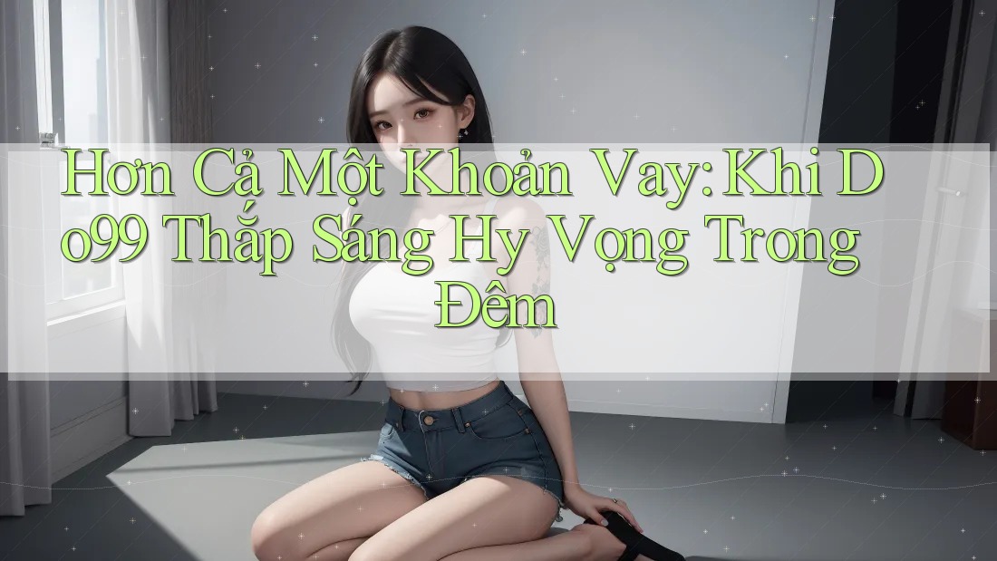 Hơn Cả Một Khoản Vay: Khi Do99 Thắp Sáng Hy Vọng Trong Đêm