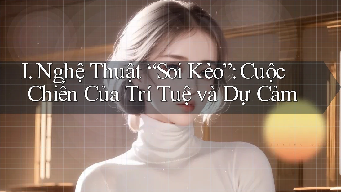 I. Nghệ Thuật “Soi Kèo”: Cuộc Chiến Của Trí Tuệ và Dự Cảm I. Nghệ Thuật “Soi Kèo”: Cuộc Chiến Của Trí Tuệ và Dự Cảm