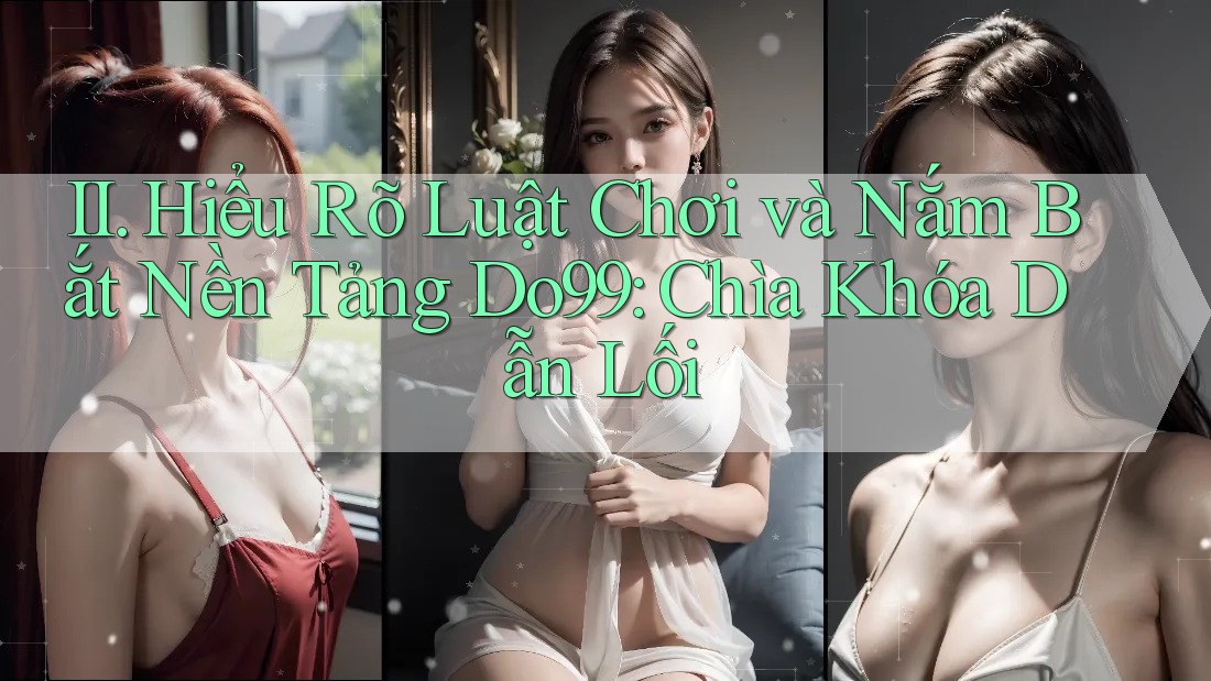 II. Hiểu Rõ Luật Chơi và Nắm Bắt Nền Tảng Do99: Chìa Khóa Dẫn Lối