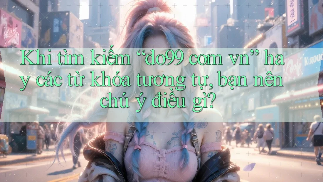 Khi tìm kiếm “do99 com vn” hay các từ khóa tương tự, bạn nên chú ý điều gì? Khi tìm kiếm “do99 com vn” hay các từ khóa tương tự, bạn nên chú ý điều gì?