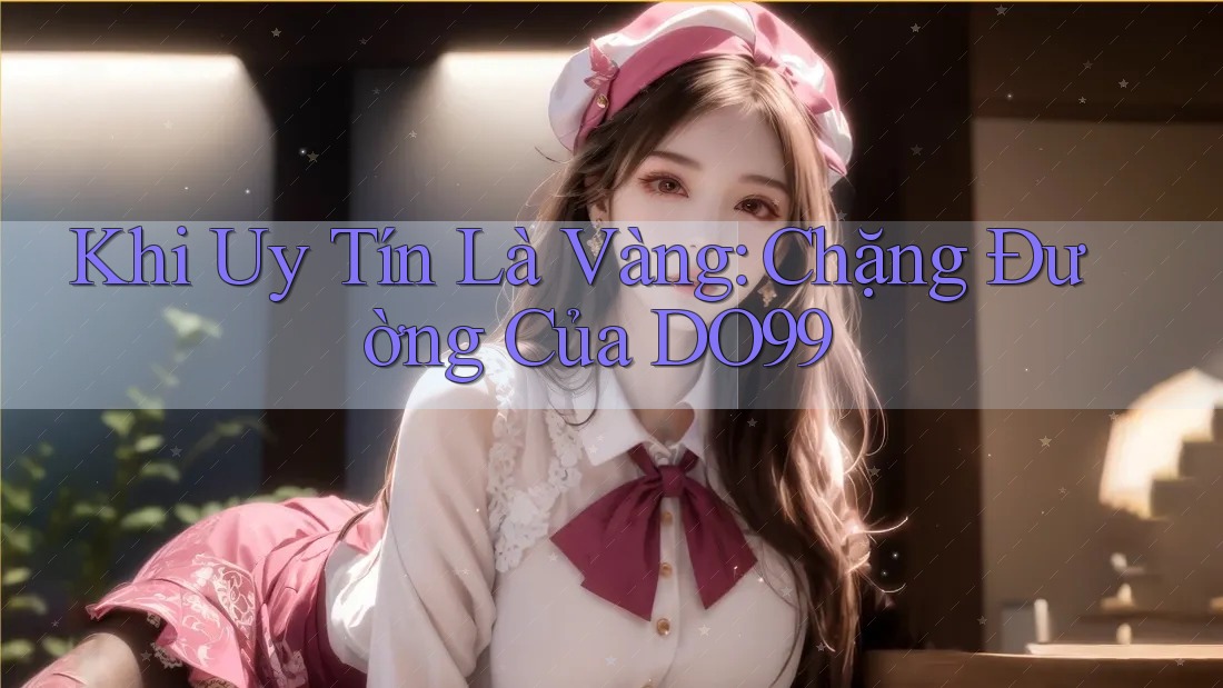 Khi Uy Tín Là Vàng: Chặng Đường Của DO99 Khi Uy Tín Là Vàng: Chặng Đường Của DO99