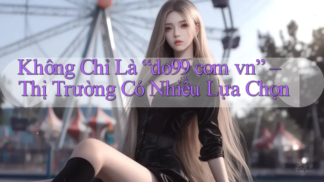 Không Chỉ Là “do99 com vn” – Thị Trường Có Nhiều Lựa Chọn Không Chỉ Là “do99 com vn” – Thị Trường Có Nhiều Lựa Chọn