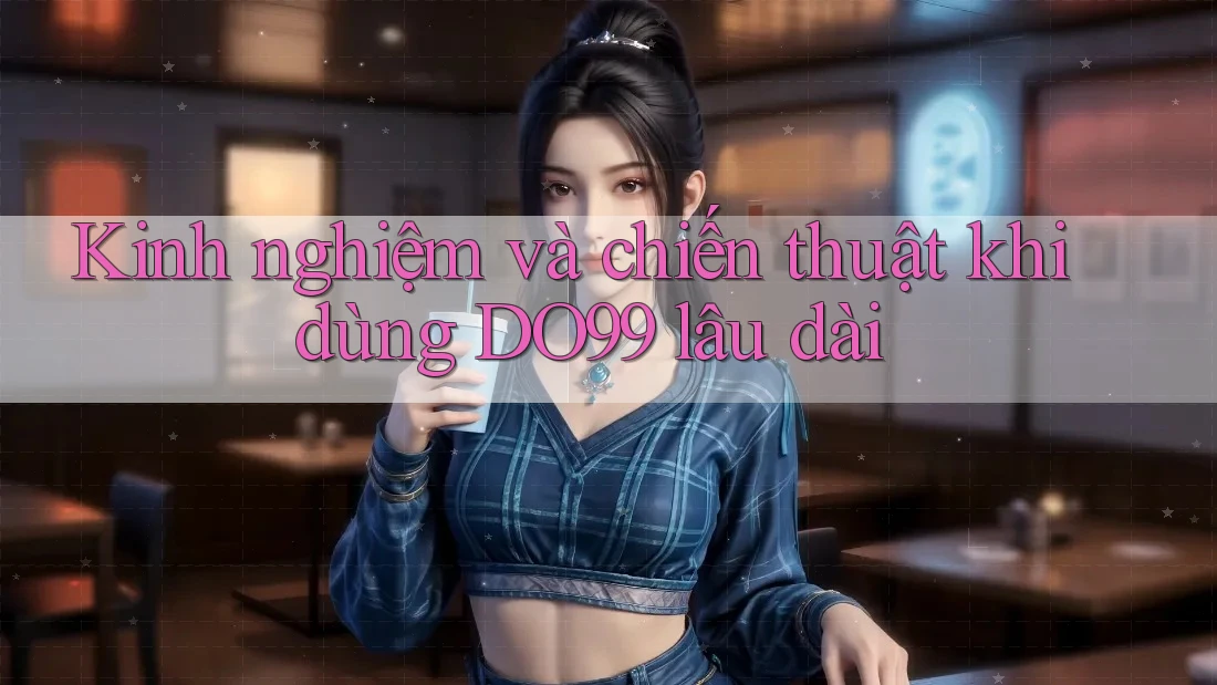 Kinh nghiệm và chiến thuật khi dùng DO99 lâu dài