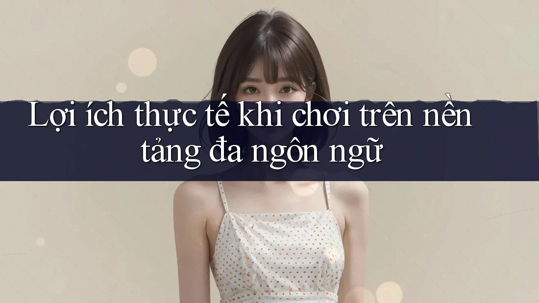 Lợi ích thực tế khi chơi trên nền tảng đa ngôn ngữ