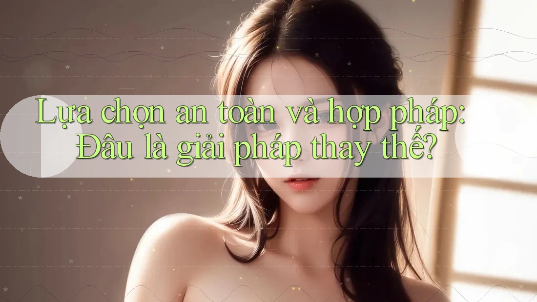 Lựa chọn an toàn và hợp pháp: Đâu là giải pháp thay thế? Lựa chọn an toàn và hợp pháp: Đâu là giải pháp thay thế?