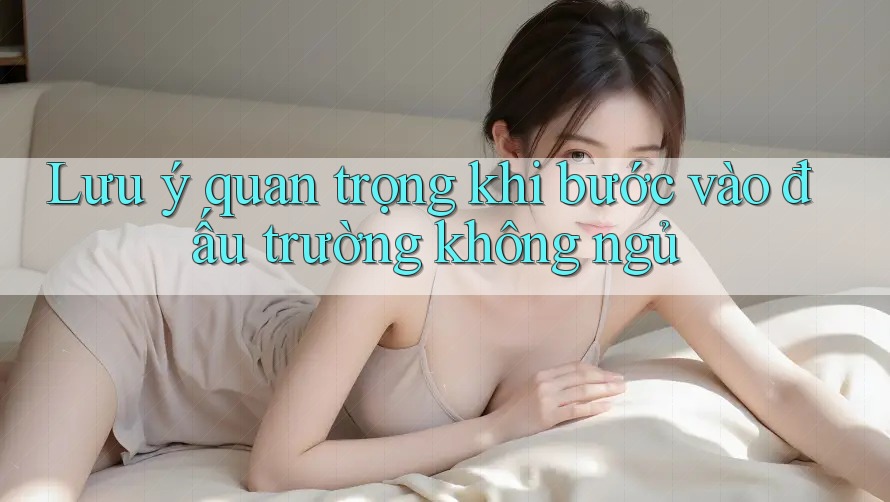 Lưu ý quan trọng khi bước vào đấu trường không ngủ Lưu ý quan trọng khi bước vào đấu trường không ngủ