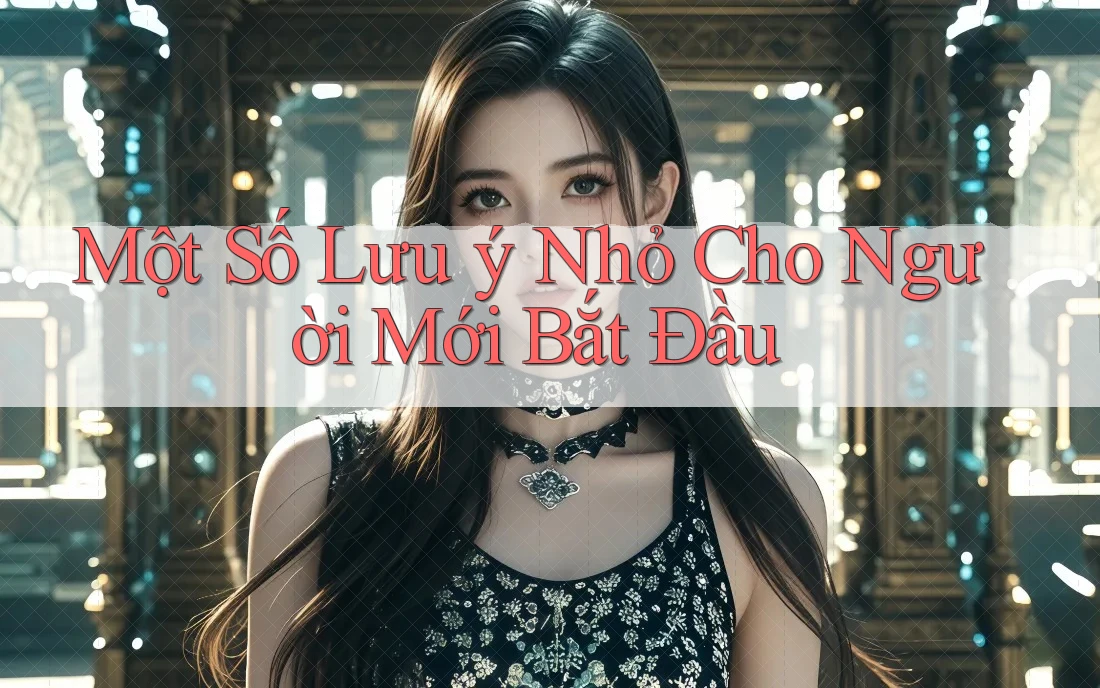Một số lưu ý nhỏ cho người mới bắt đầu