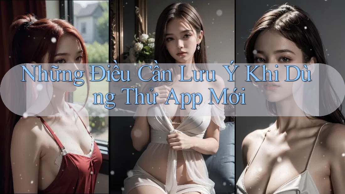 Những Điều Cần Lưu Ý Khi Dùng Thử App Mới