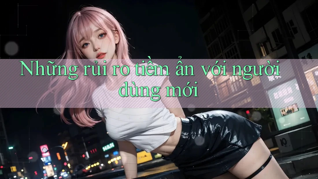 Những rủi ro tiềm ẩn với người dùng mới Những rủi ro tiềm ẩn với người dùng mới