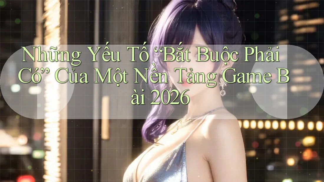 Những Yếu Tố “Bắt Buộc Phải Có” Của Một Nền Tảng Game Bài 2026