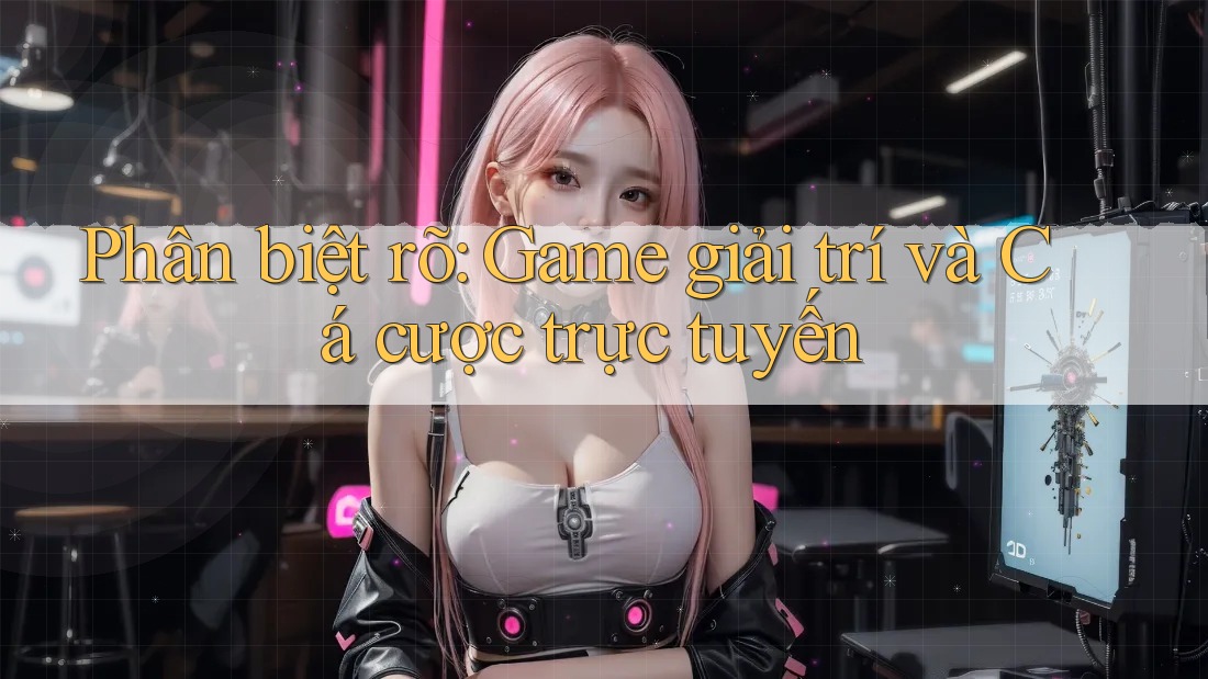 Phân biệt rõ: Game giải trí và Cá cược trực tuyến