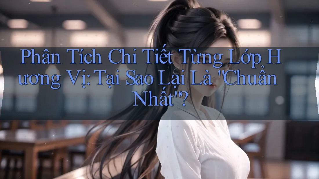 Phân Tích Chi Tiết Từng Lớp Hương Vị: Tại Sao Lại Là “Chuẩn Nhất”?
