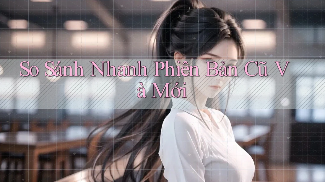 So sánh nhanh phiên bản cũ và mới So sánh nhanh phiên bản cũ và mới